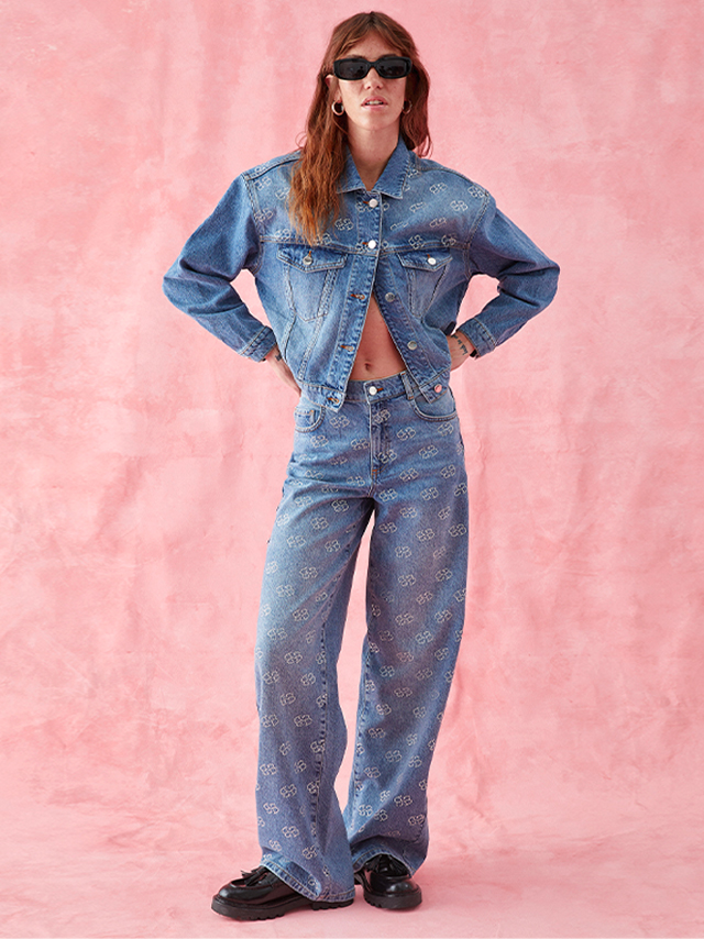 iBlues_FW24_Monogram_Denim - iBlues